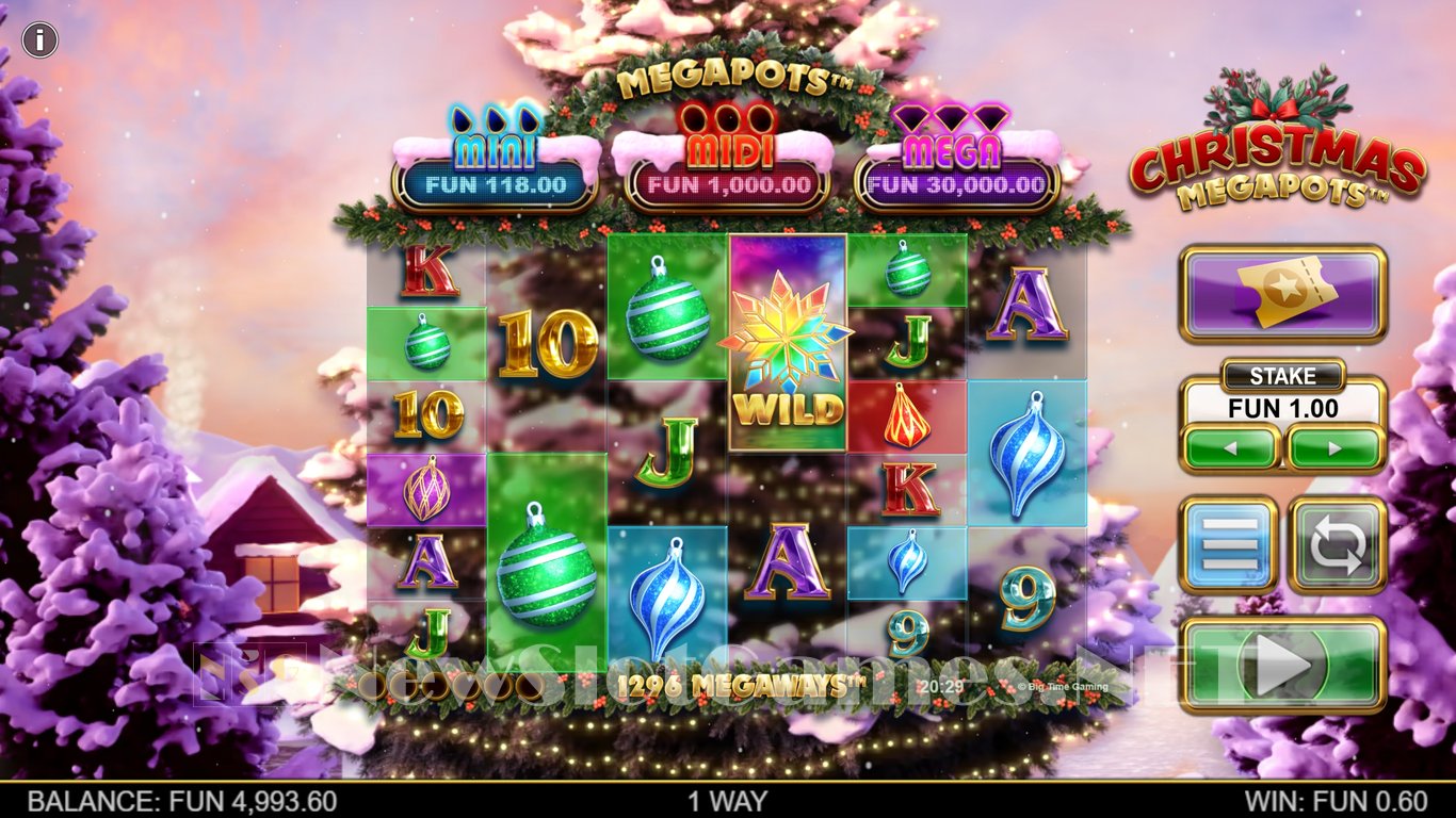 Christmas Megapots Slot Slot Image in Demo - pic. 4