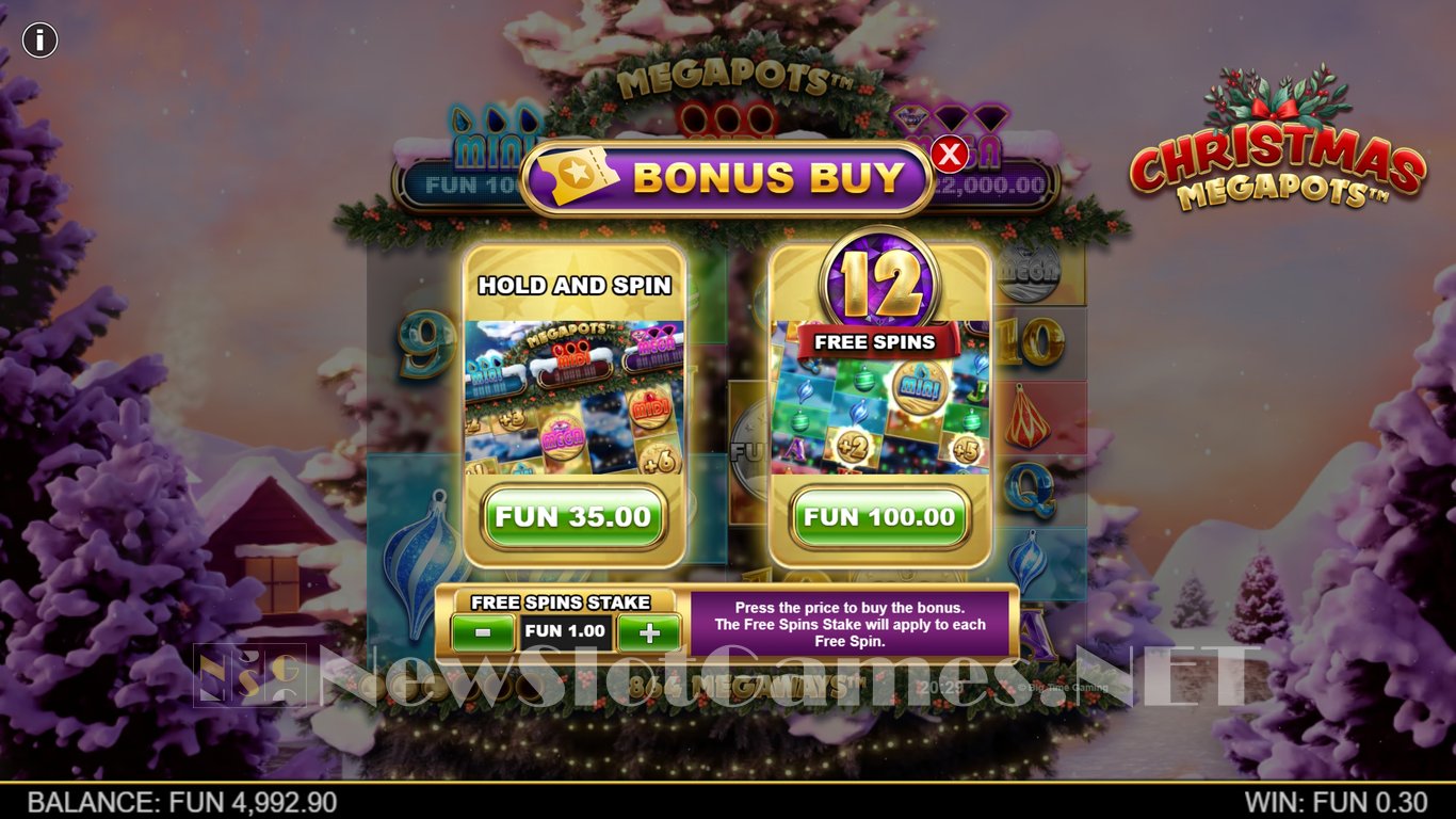 Christmas Megapots Slot Slot Image in Demo - pic. 6