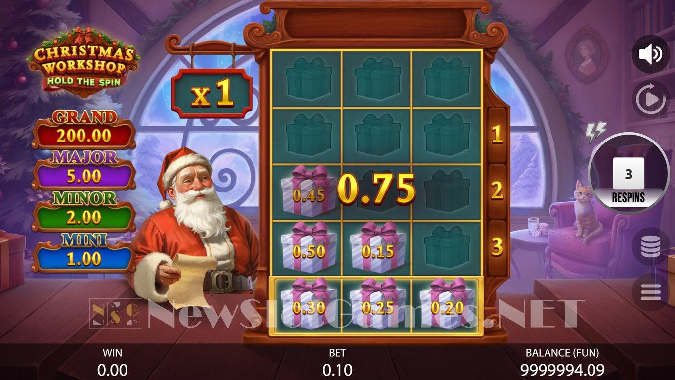 Christmas Workshop Hold the Spin Slot Slot Image in Demo - pic. 10