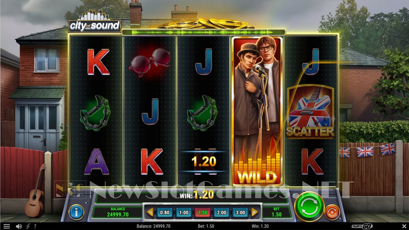 City of Sound Slot Slot Image in Demo - pic. 2