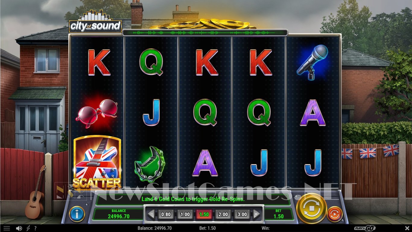 City of Sound Slot Slot Image in Demo - pic. 3