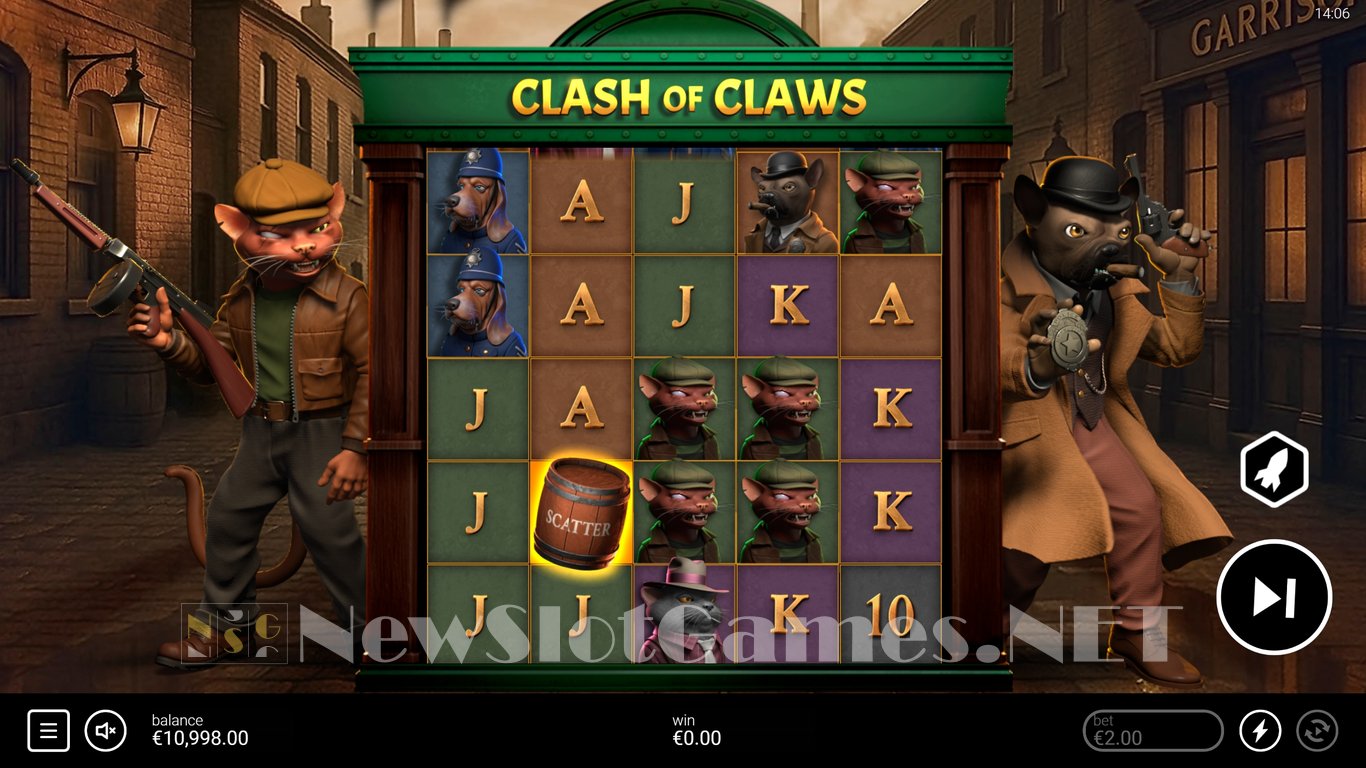 Clash of Claws Slot Demo Image