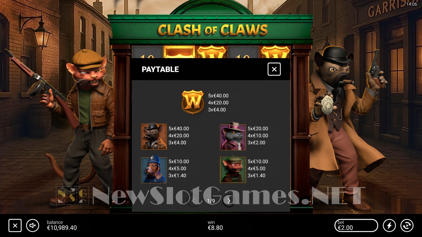 Clash of Claws Slot Slot Image in Demo - pic. 5