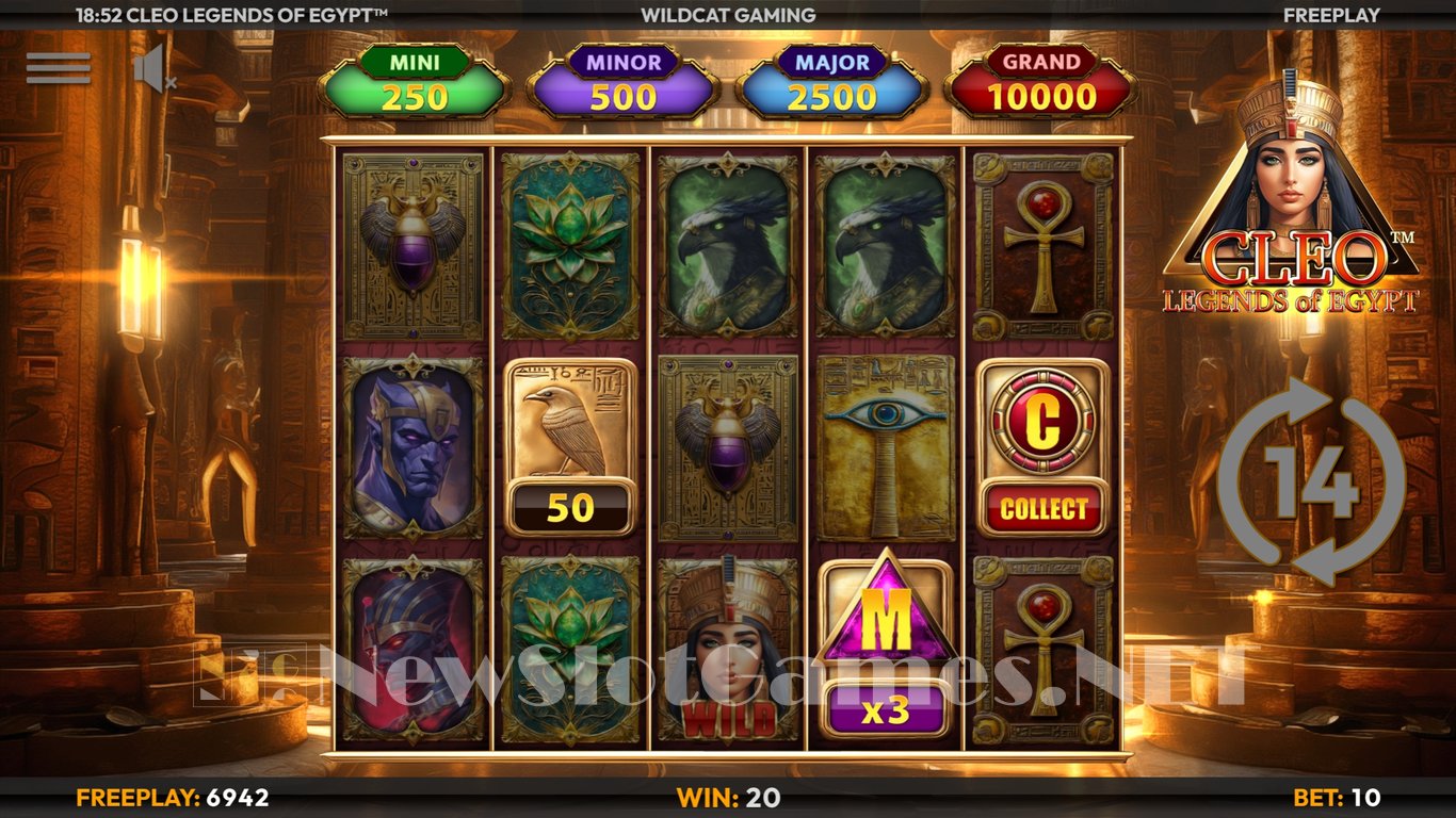 Cleo Legends of Egypt Slot Slot Image in Demo - pic. 7