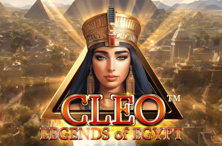 Cleo Legends of Egypt Slot Logo