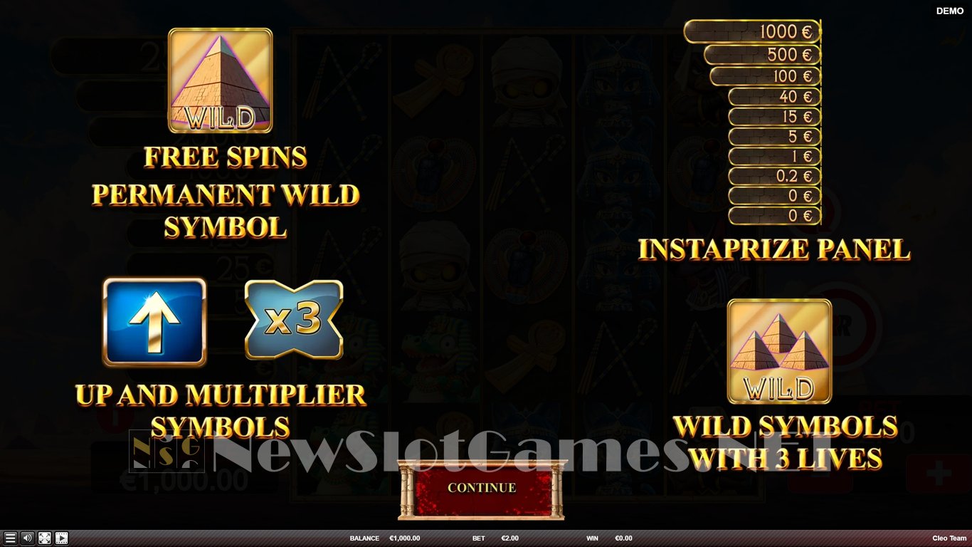 Cleo Team Slot Demo Image