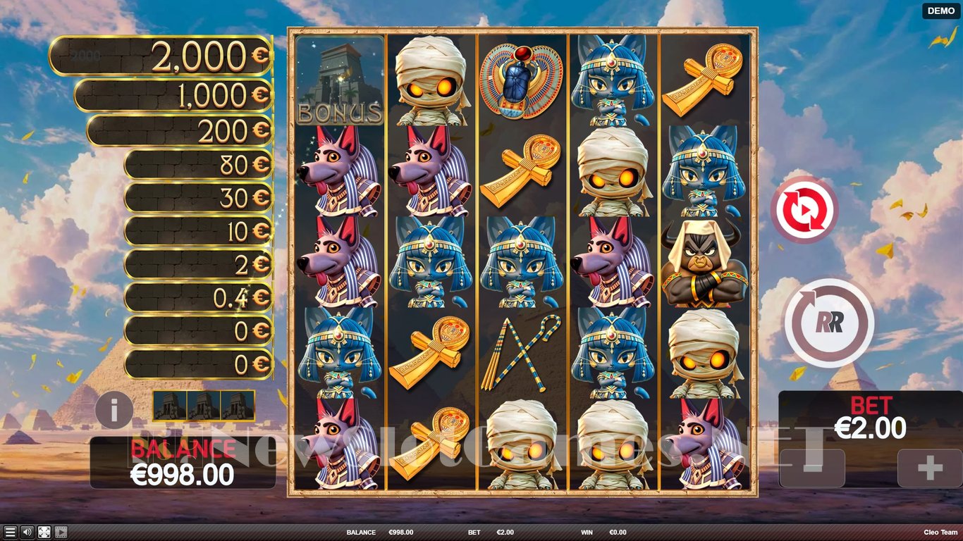 Cleo Team Slot Slot Image in Demo - pic. 2