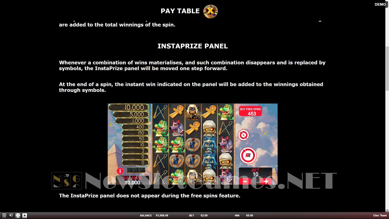Cleo Team Slot Slot Image in Demo - pic. 8