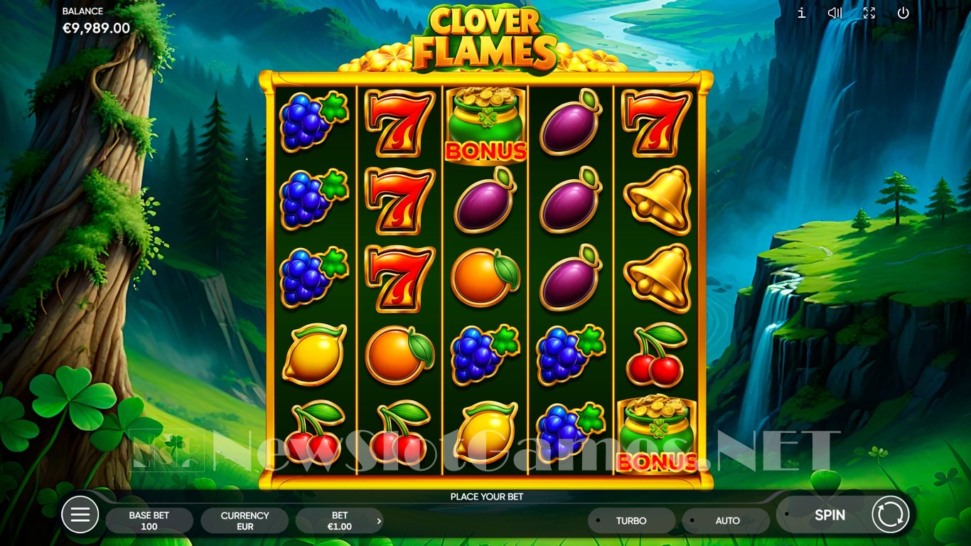 Clover Flames Slot Slot Image in Demo - pic. 4