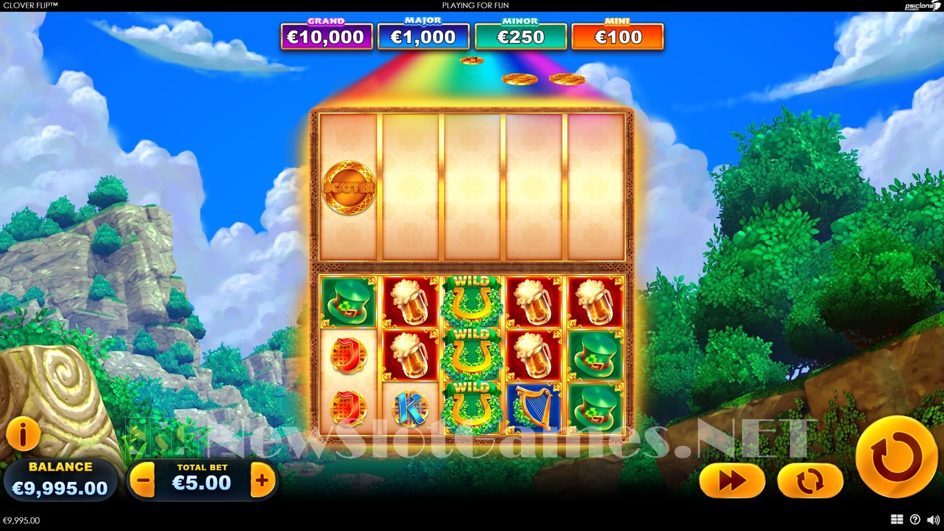 Clover Flip Slot Demo Image