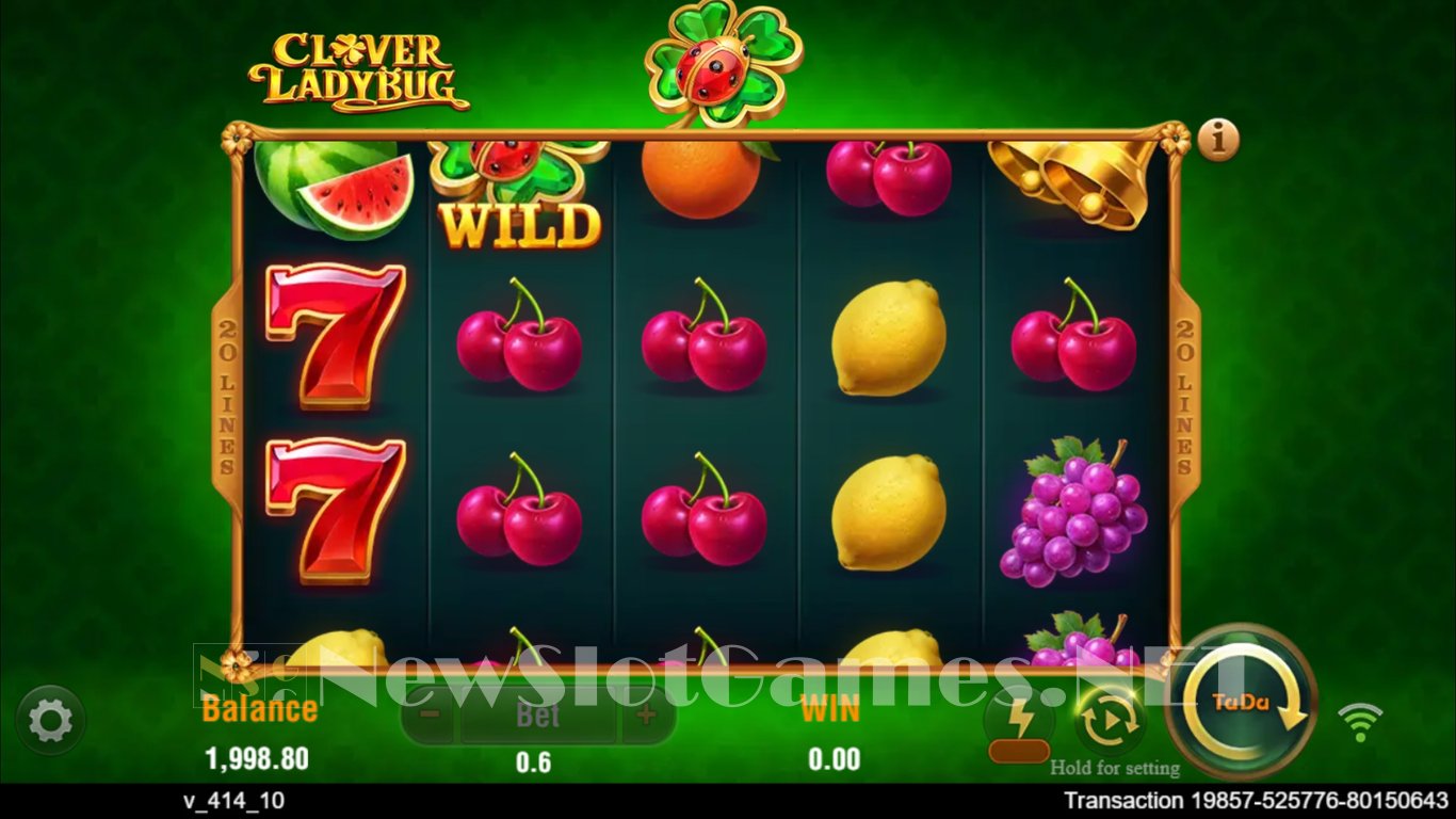 Clover Ladybug Slot Demo Image