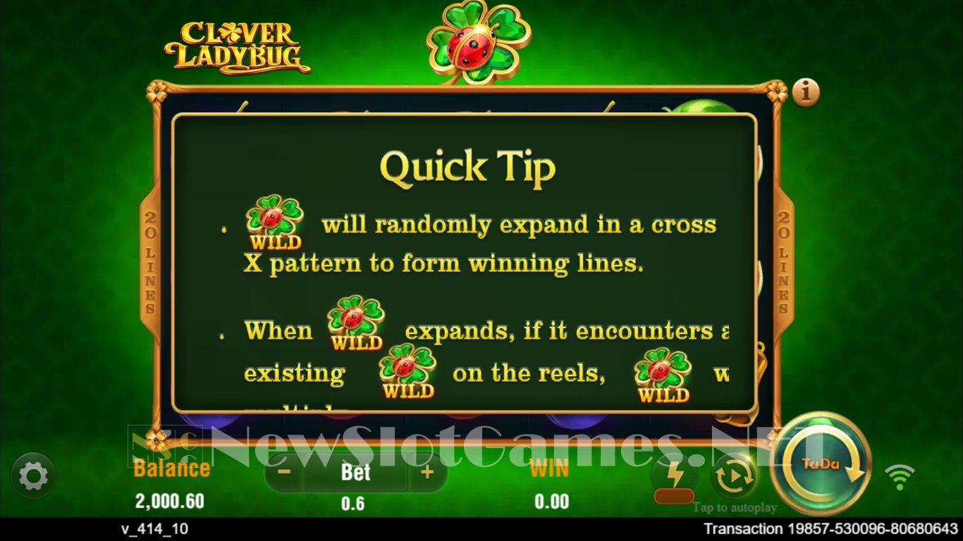 Clover Ladybug Slot Slot Image in Demo - pic. 5
