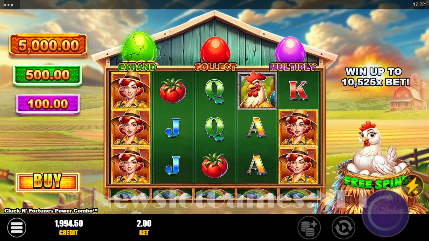 Cluck N Fortunes Power Combo Slot Slot Image in Demo - pic. 5