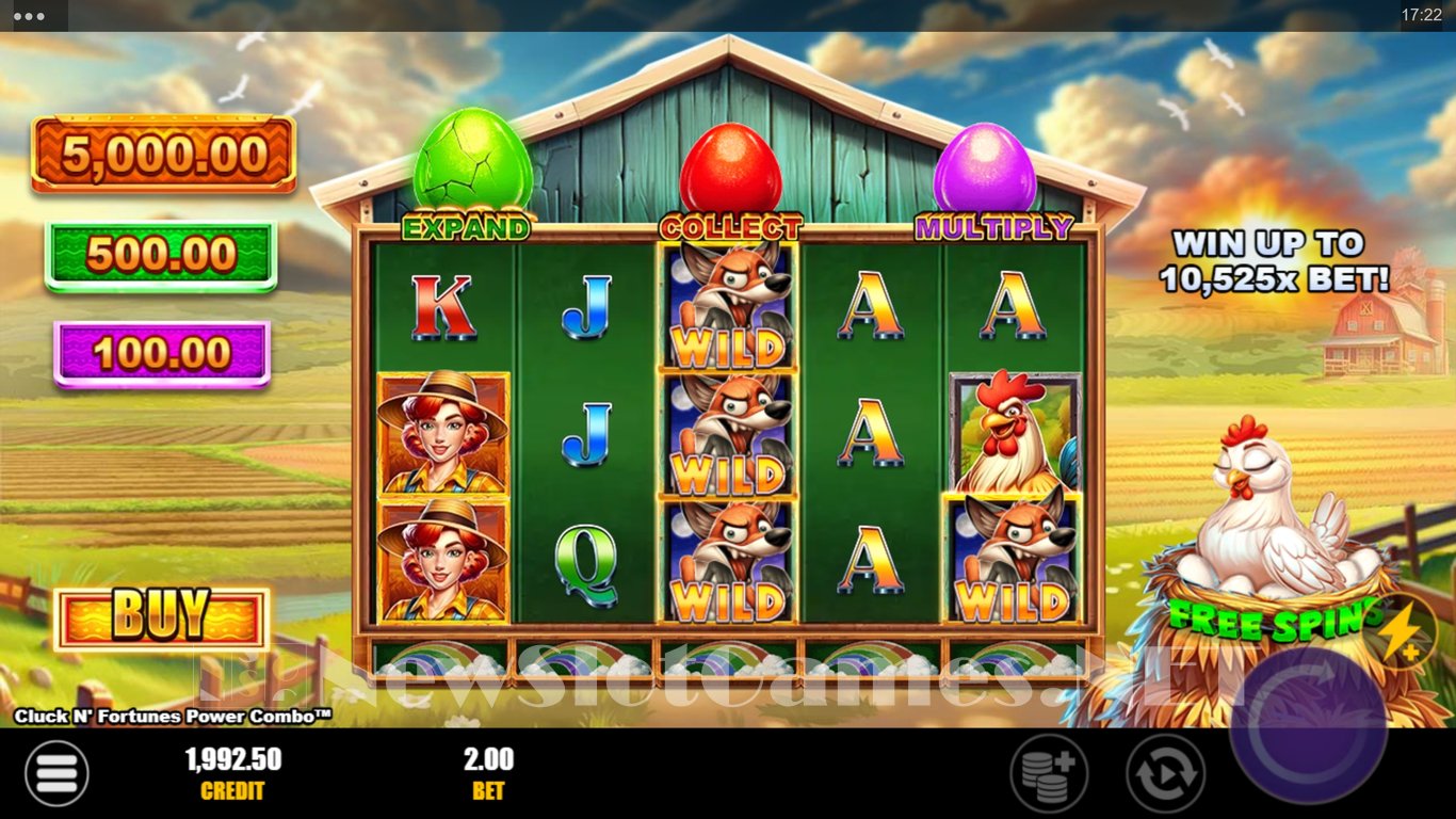 Cluck N Fortunes Power Combo Slot Slot Image in Demo - pic. 6