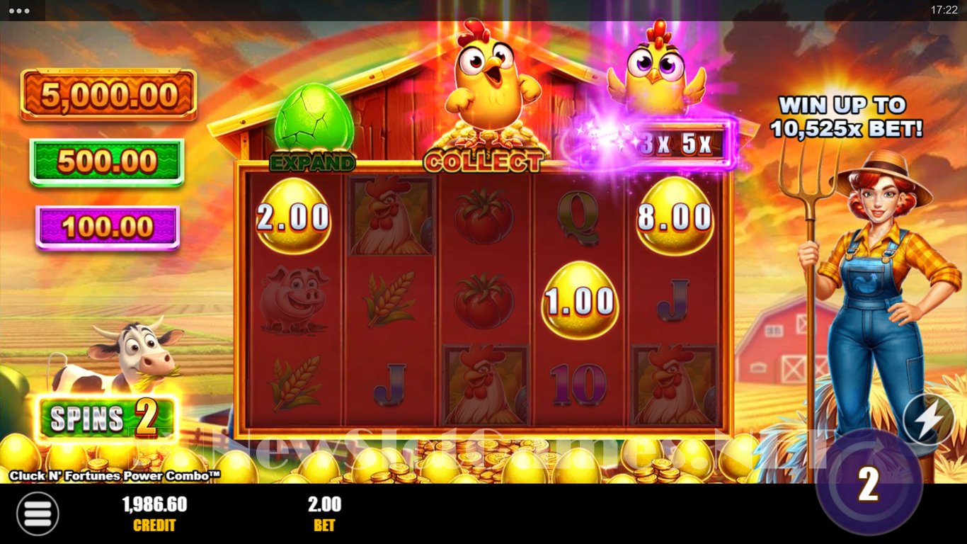 Cluck N Fortunes Power Combo Slot Slot Image in Demo - pic. 8