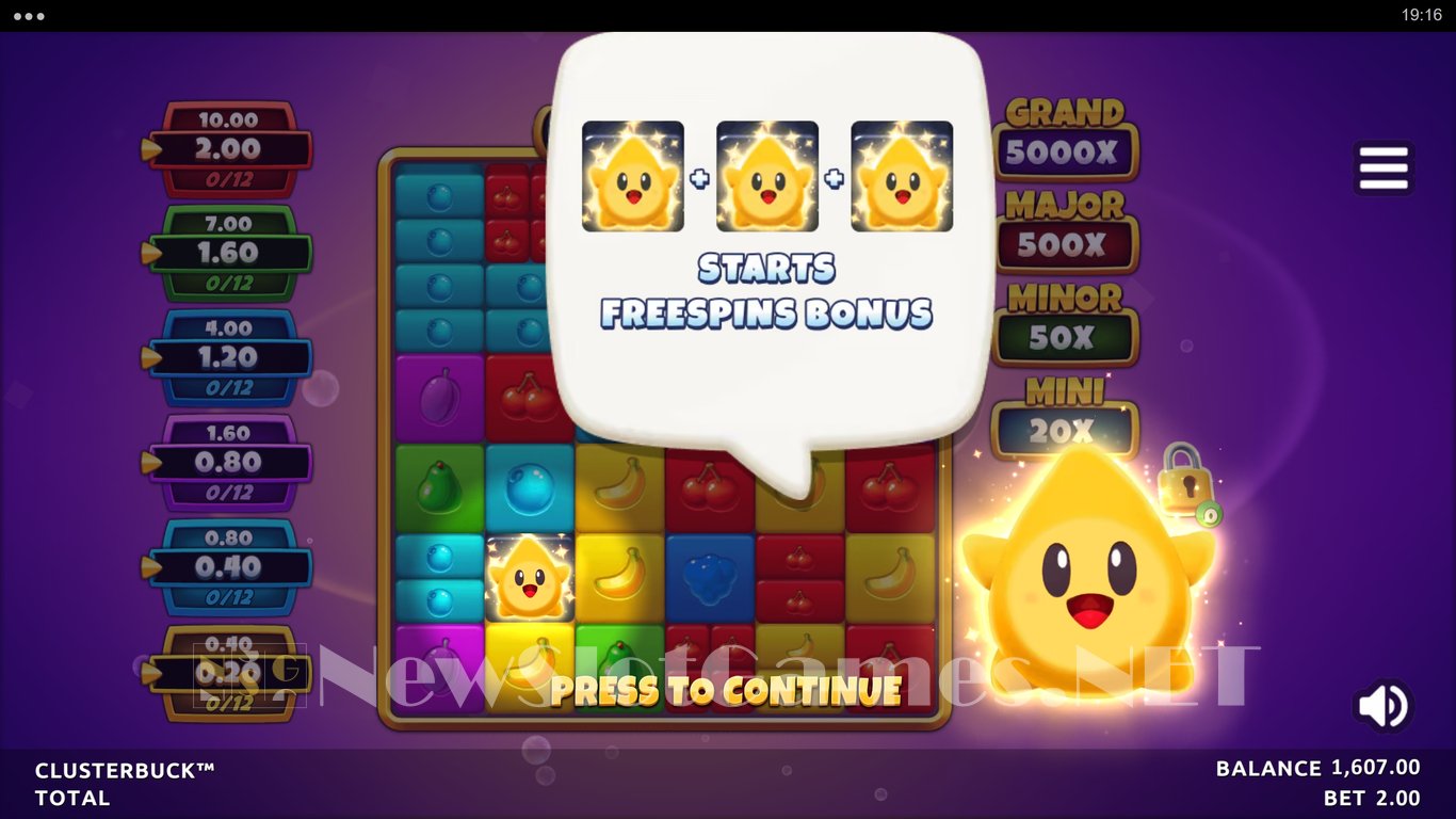 ClusterBuck Slot Slot Image in Demo - pic. 2