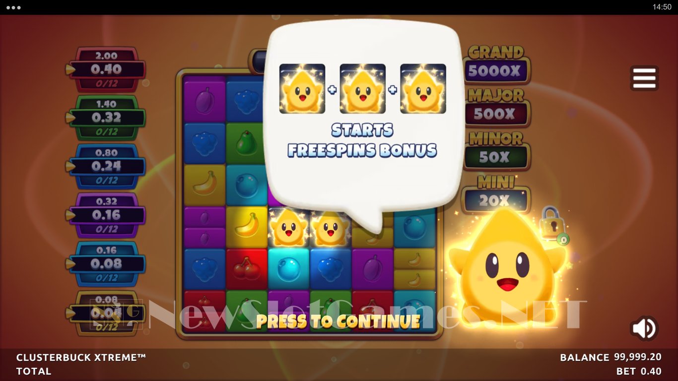 ClusterBuck Xtreme Slot Slot Image in Demo - pic. 2