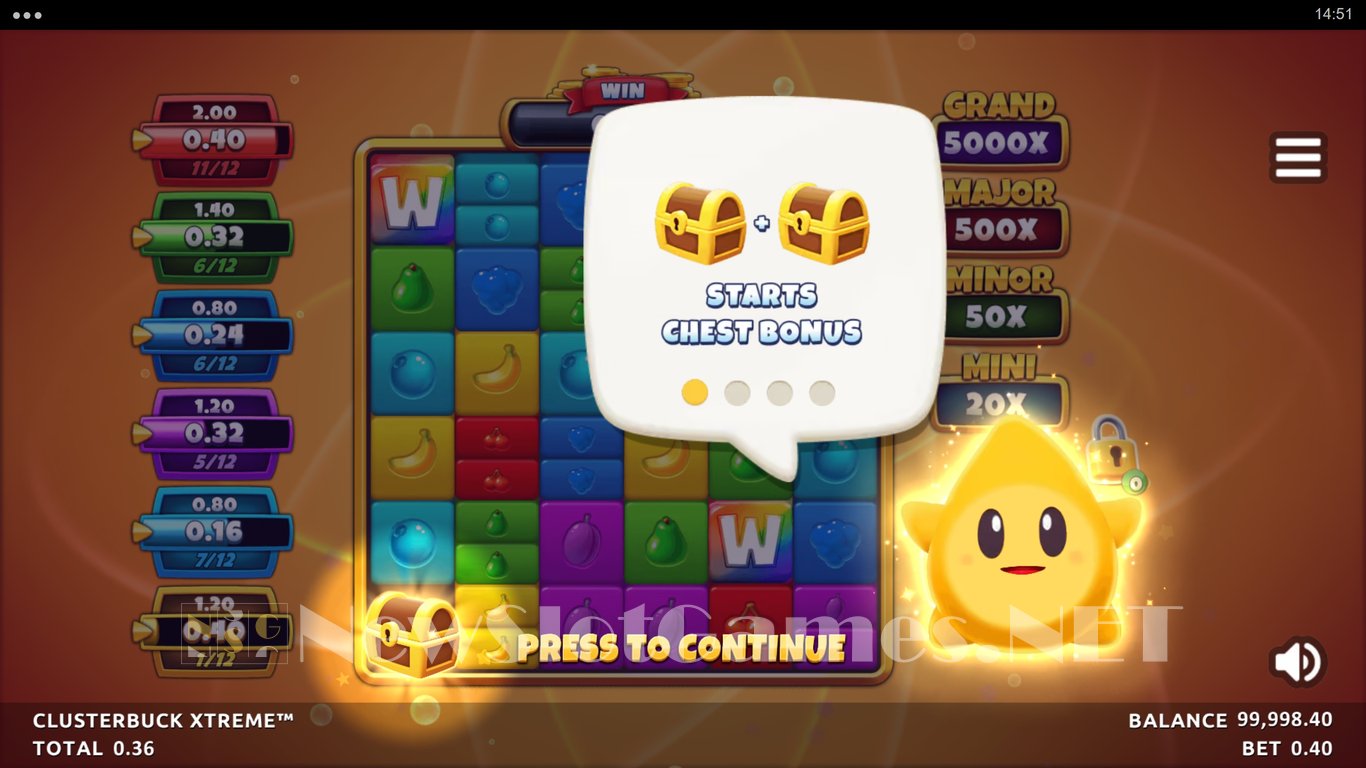 ClusterBuck Xtreme Slot Slot Image in Demo - pic. 4