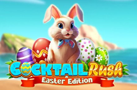 Cocktail Rush Easter Edition Slot Logo