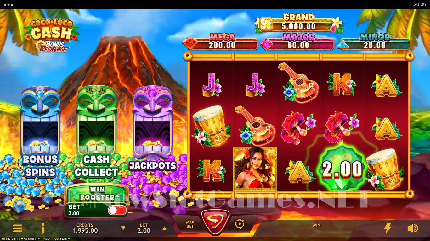 Coco-Loco Cash Slot Slot Image in Demo - pic. 3