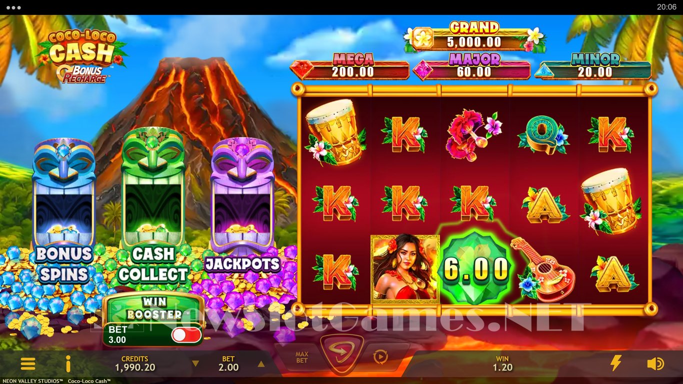 Coco-Loco Cash Slot Slot Image in Demo - pic. 4