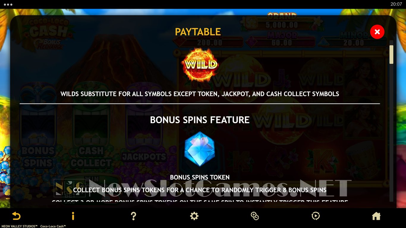 Coco-Loco Cash Slot Slot Image in Demo - pic. 7