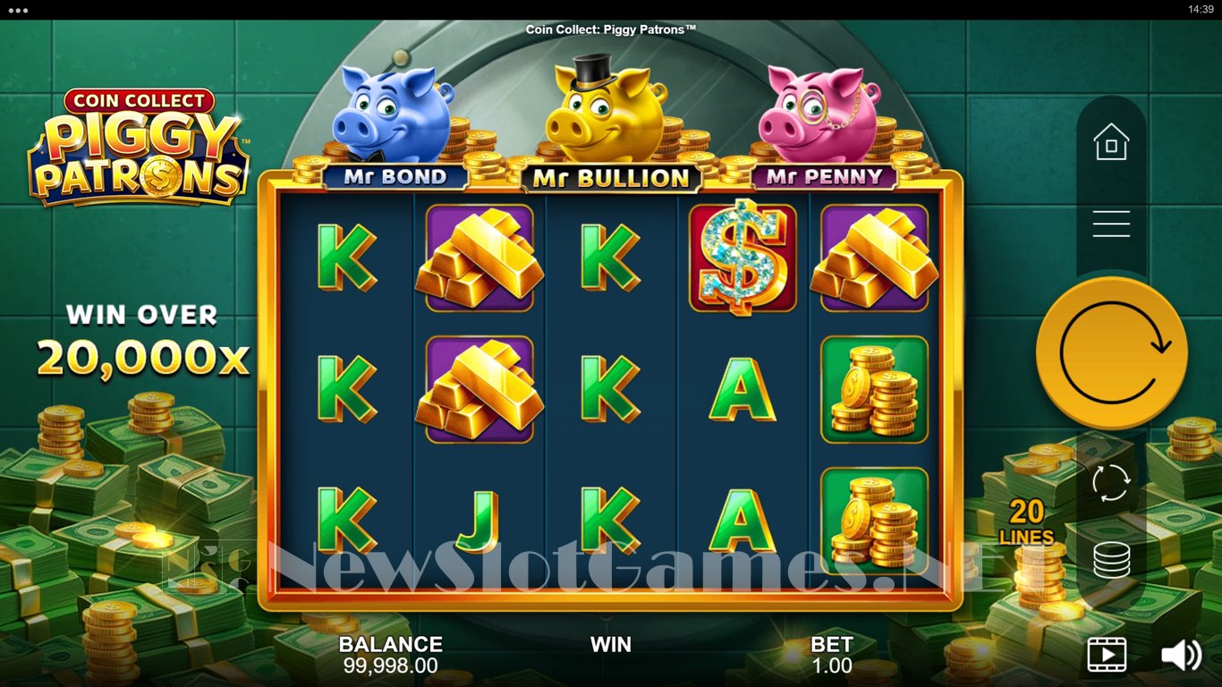 Coin Collect Piggy Patrons Slot Slot Image in Demo - pic. 3
