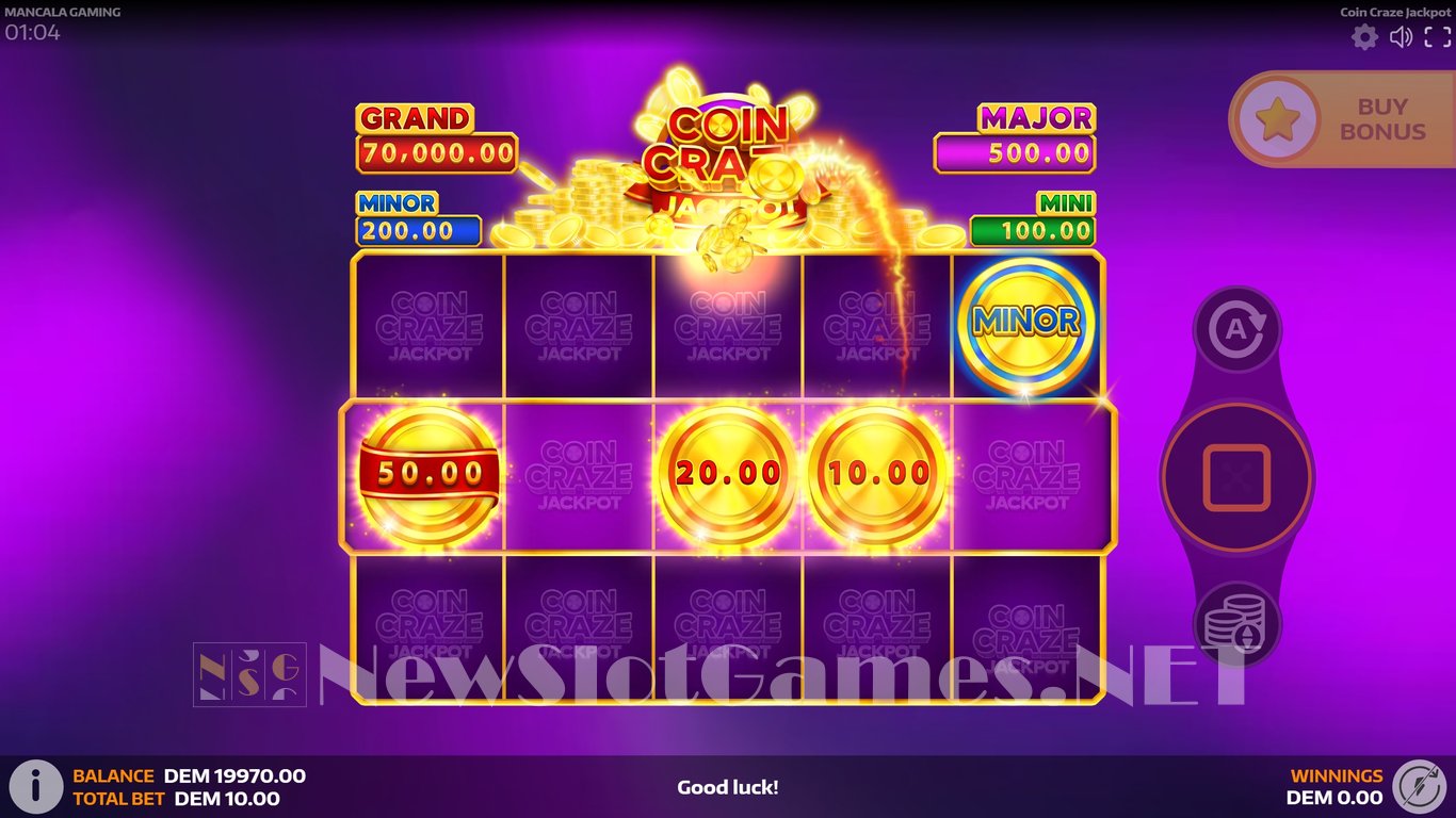 Coin Craze Jackpot Slot Slot Image in Demo - pic. 2