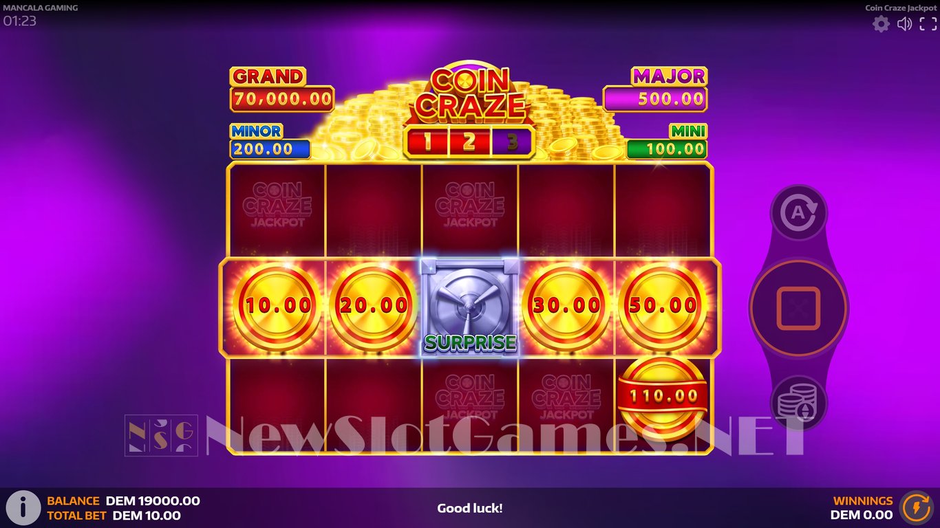 Coin Craze Jackpot Slot Slot Image in Demo - pic. 6