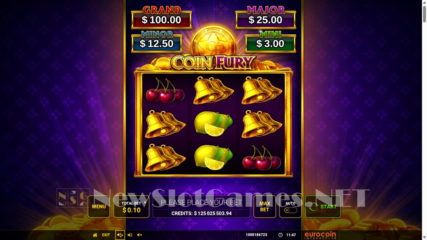 Coin Fury Slot Demo Image