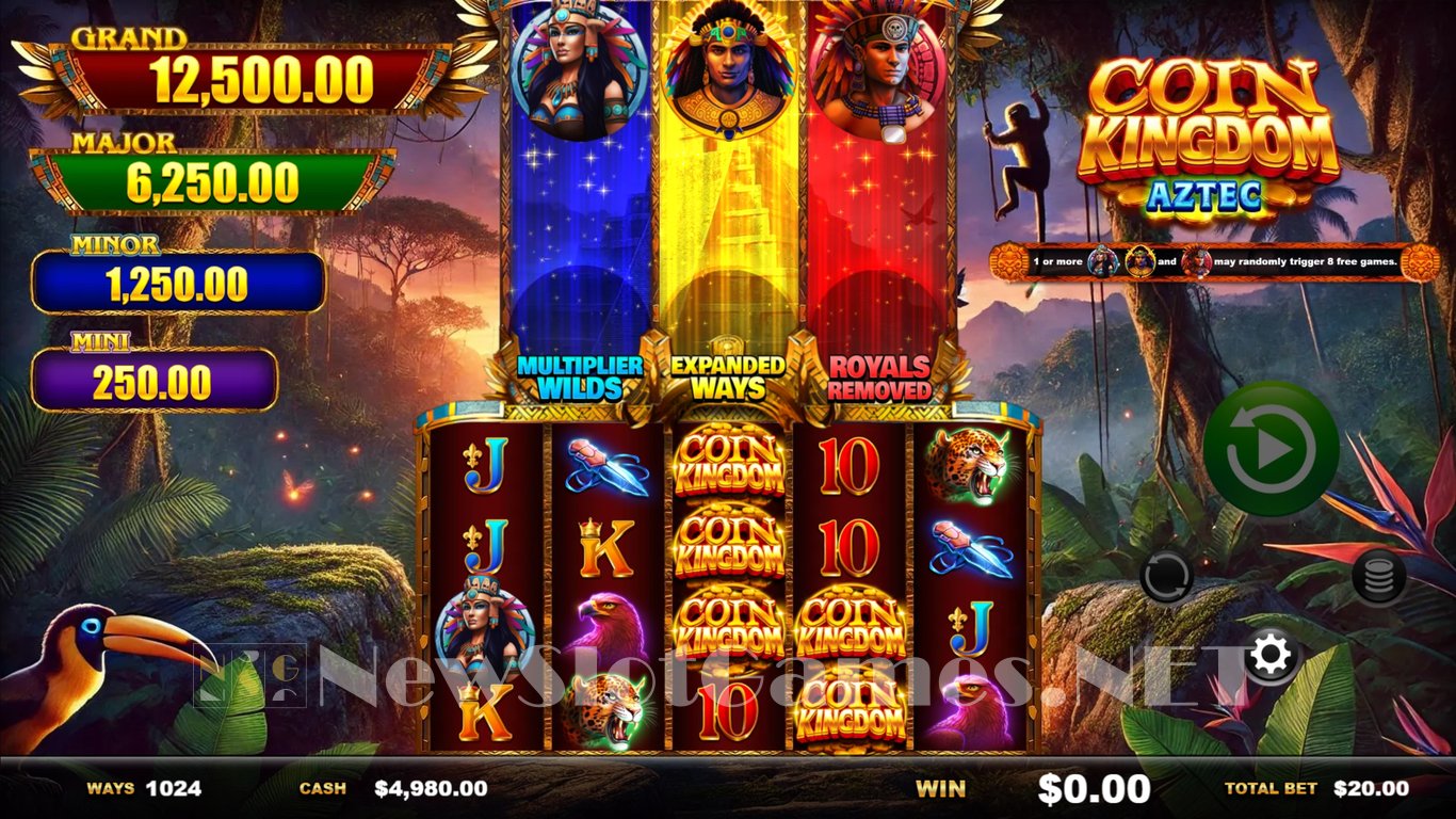 Coin Kingdom Aztec Slot Demo Image