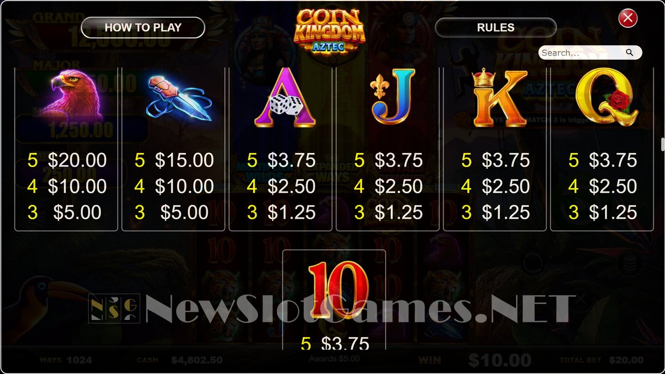 Coin Kingdom Aztec Slot Slot Image in Demo - pic. 6
