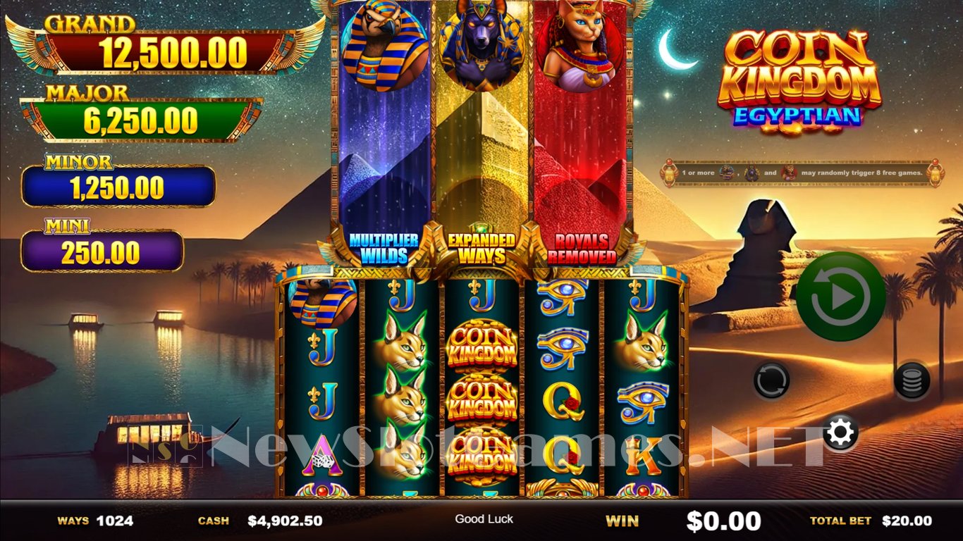 Coin Kingdom Egyptian Slot Slot Image in Demo - pic. 2