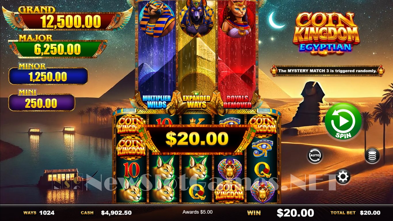 Coin Kingdom Egyptian Slot Slot Image in Demo - pic. 3