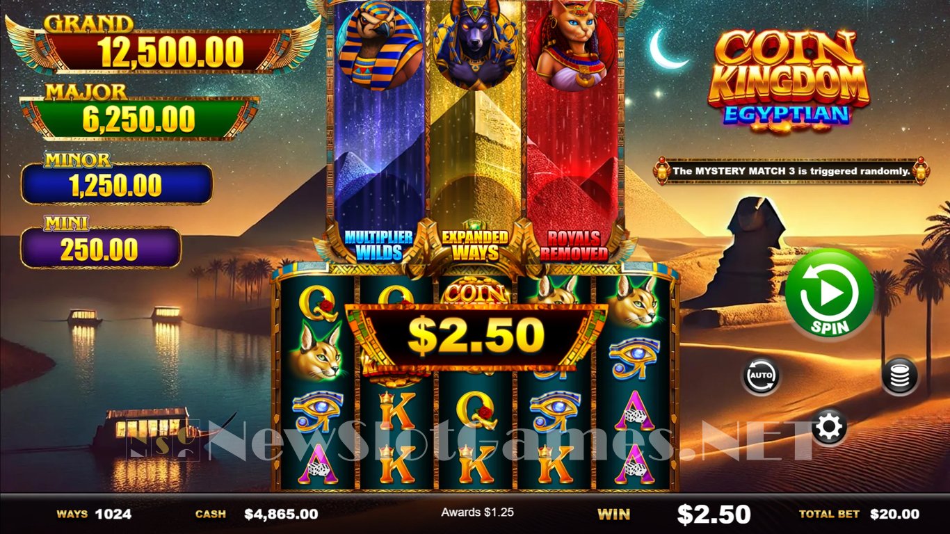 Coin Kingdom Egyptian Slot Slot Image in Demo - pic. 4