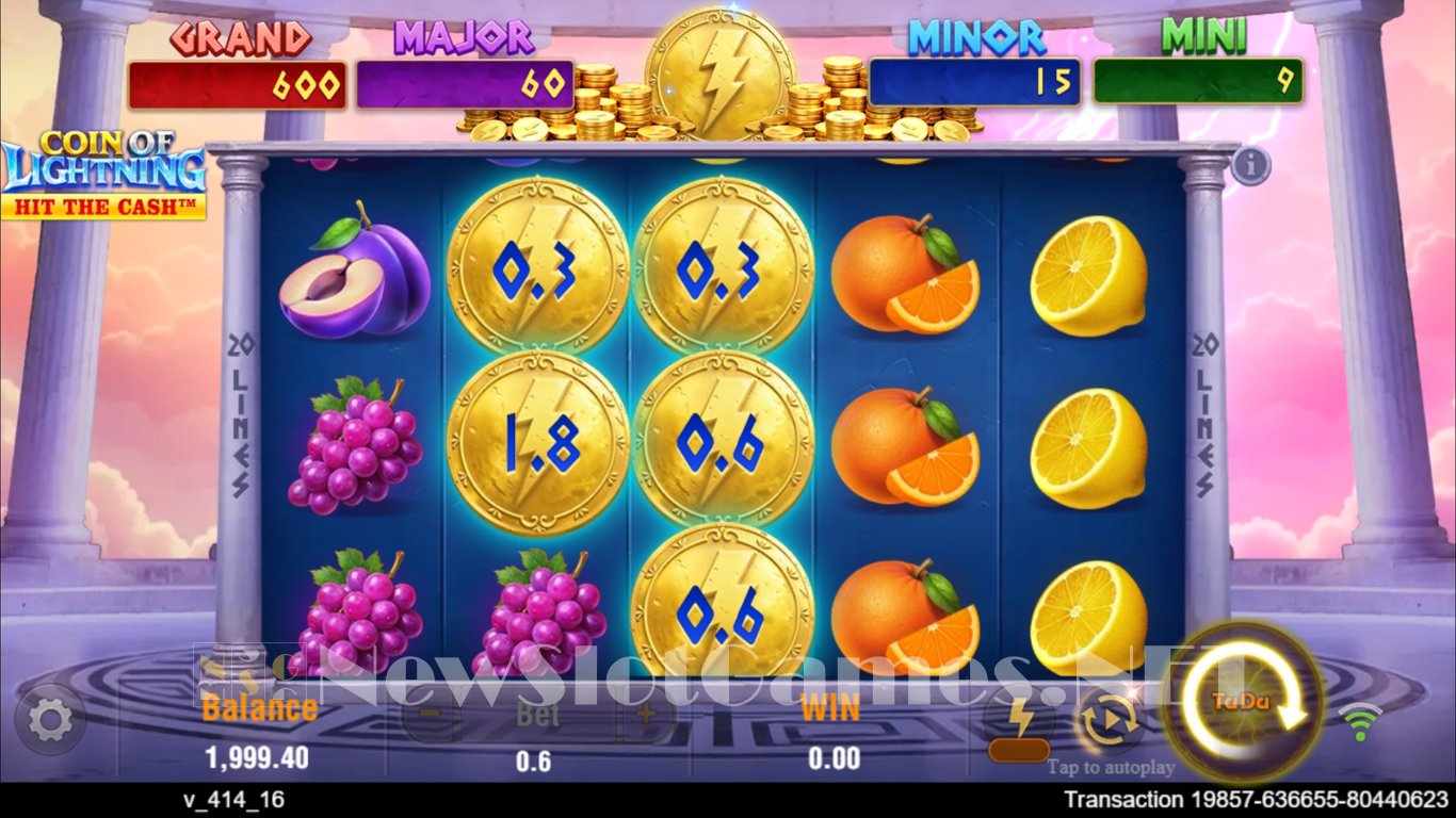 Coin of Lightning Slot Slot Image in Demo - pic. 3