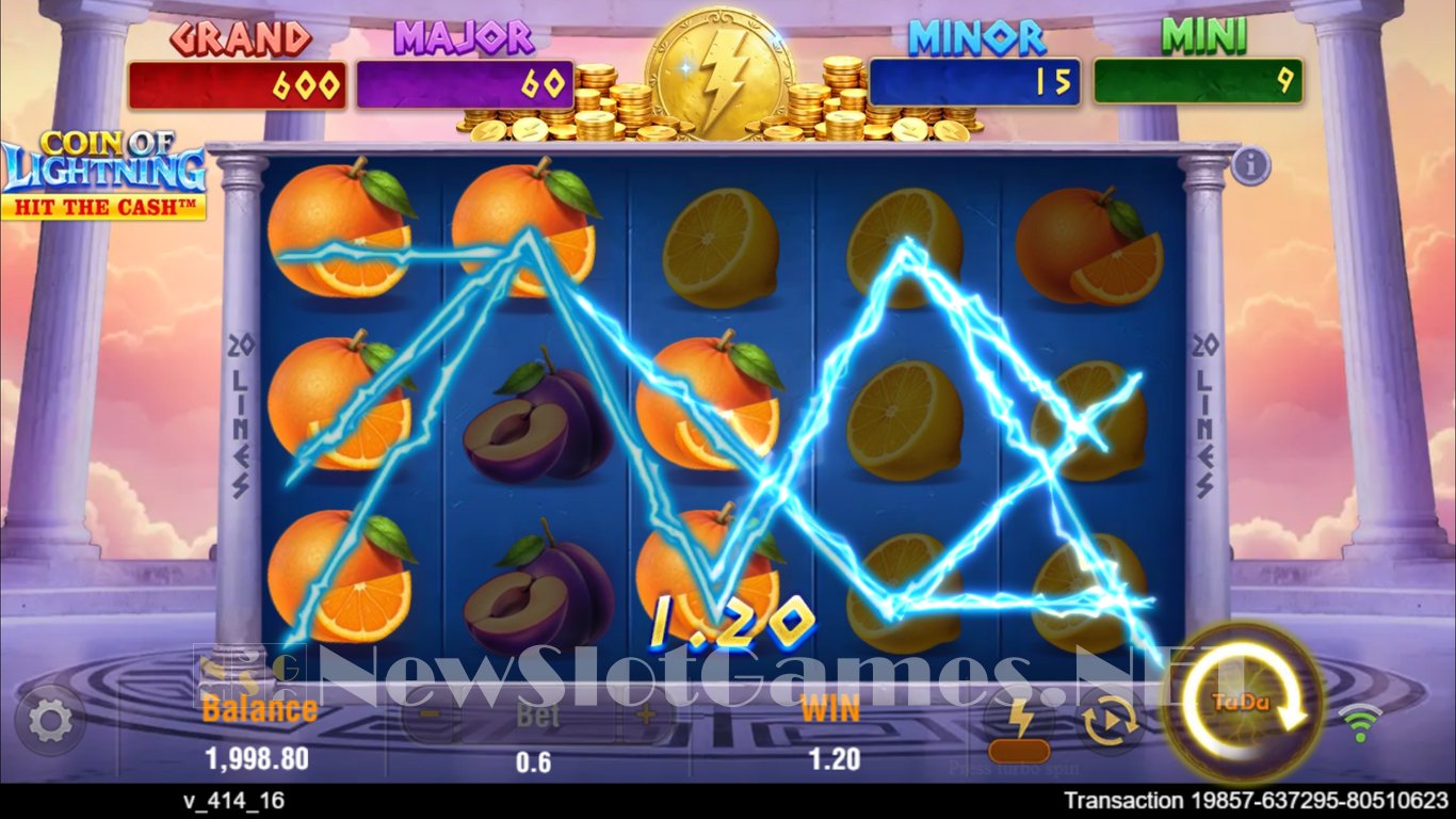 Coin of Lightning Slot Slot Image in Demo - pic. 4
