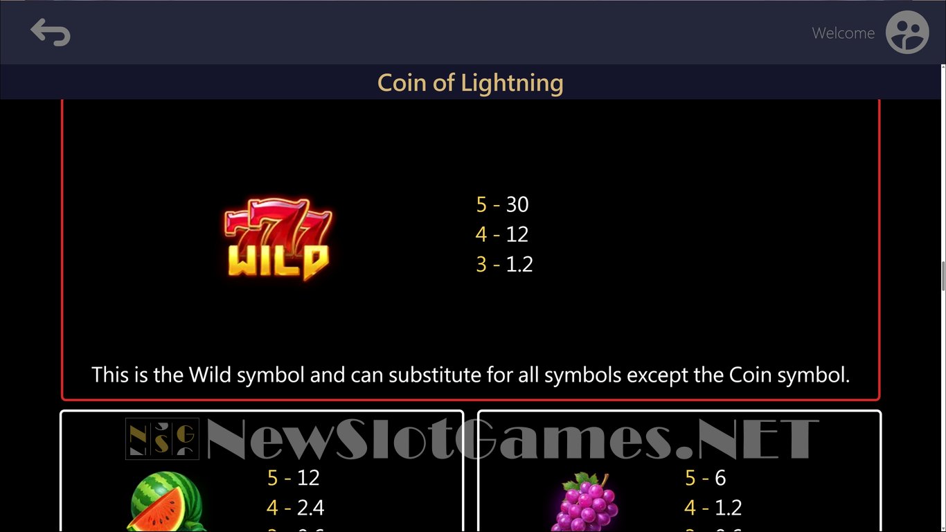 Coin of Lightning Slot Slot Image in Demo - pic. 8