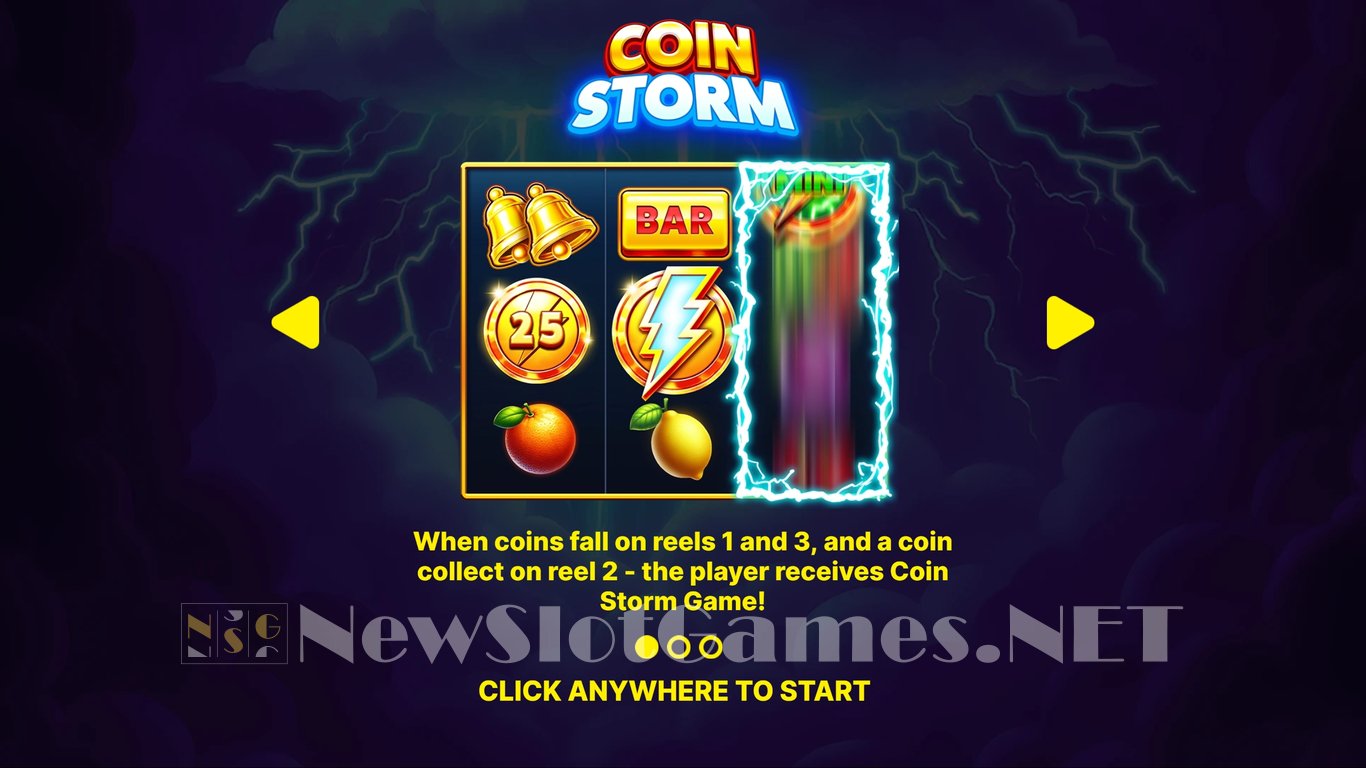 Coin Storm Slot Demo Image
