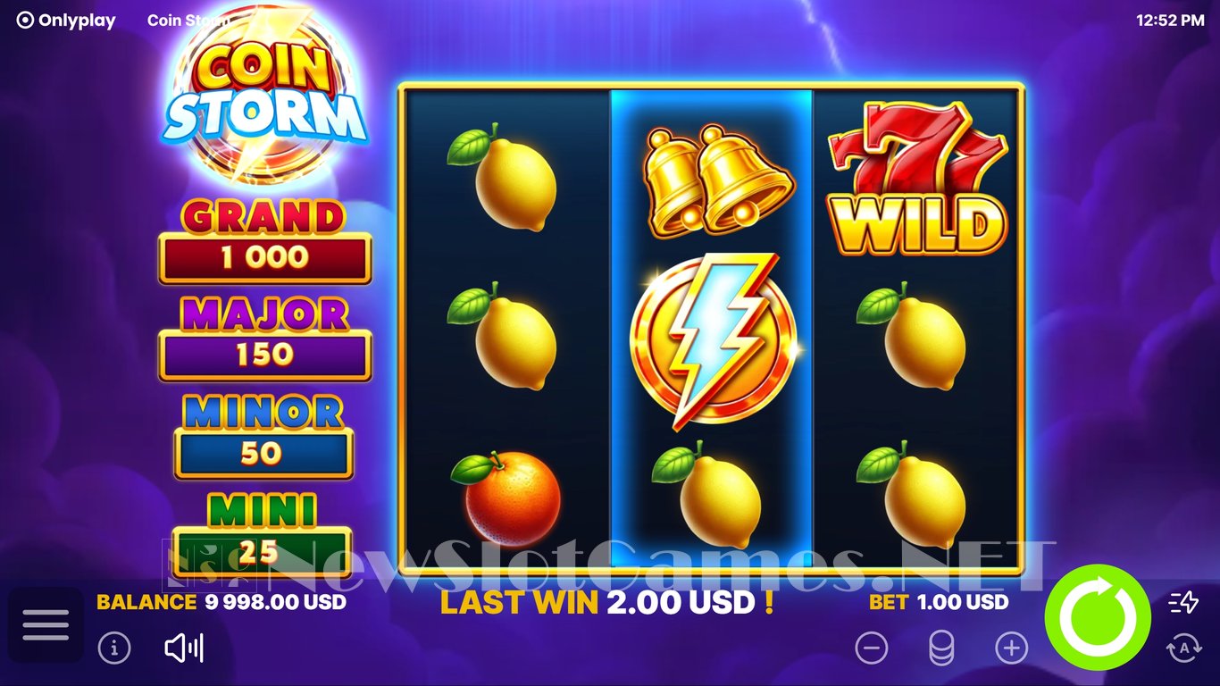 Coin Storm Slot Slot Image in Demo - pic. 3