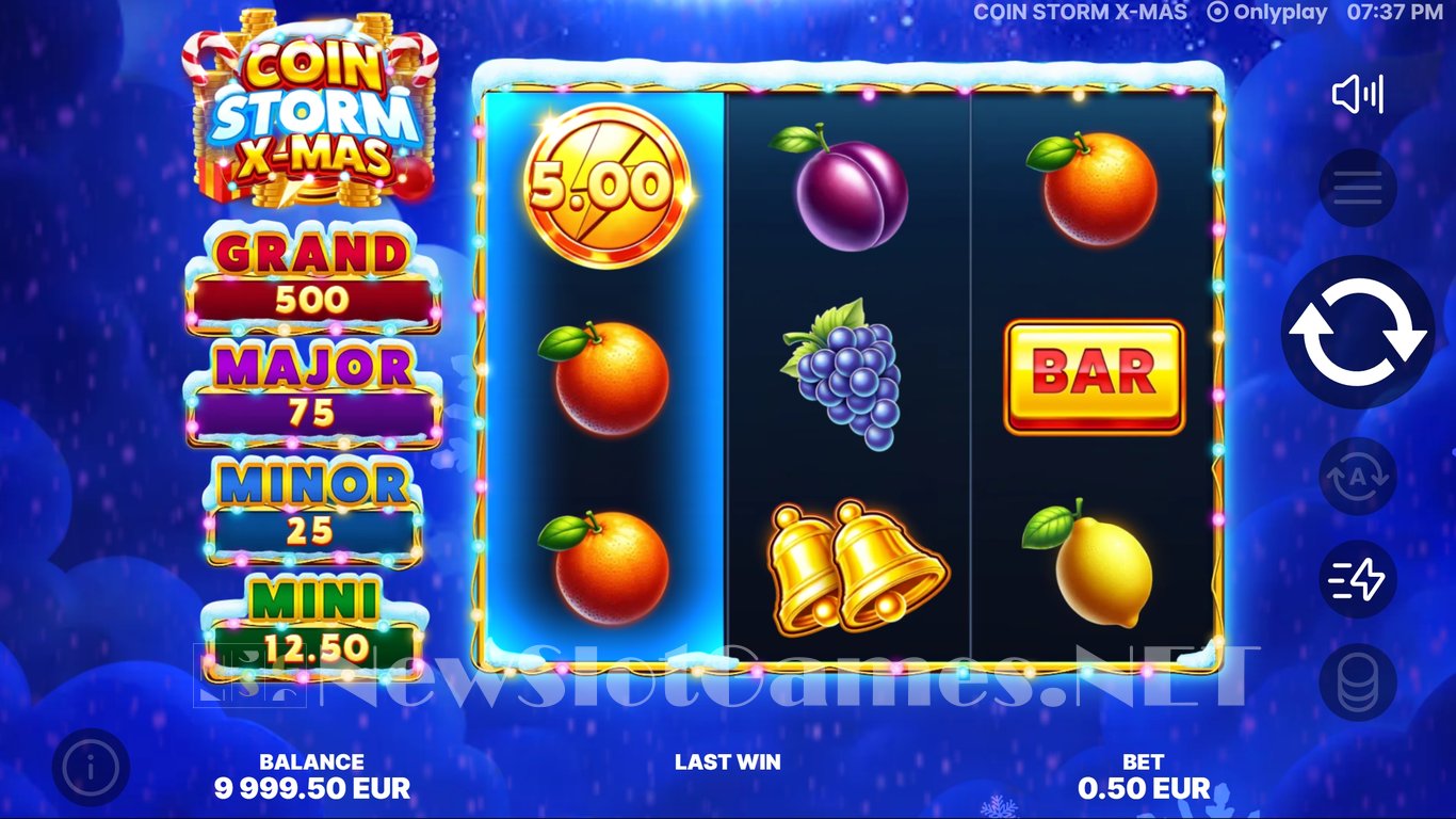 Coin Storm X-Mas Slot Demo Image