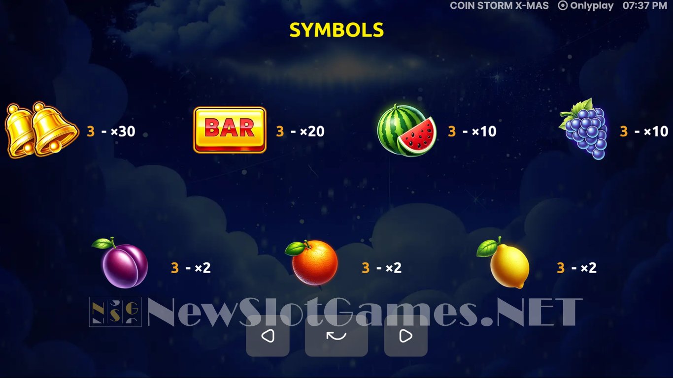 Coin Storm X-Mas Slot Slot Image in Demo - pic. 4
