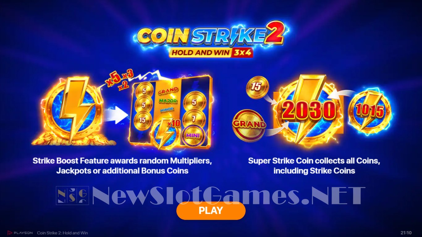 Coin Strike 2 Hold and Win Slot Demo Image