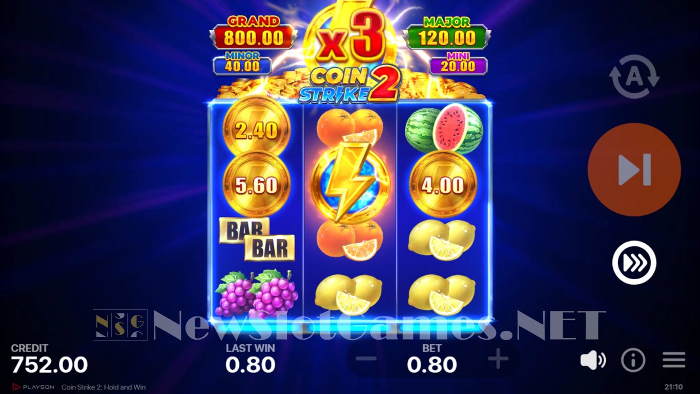 Coin Strike 2 Hold and Win Slot Slot Image in Demo - pic. 6