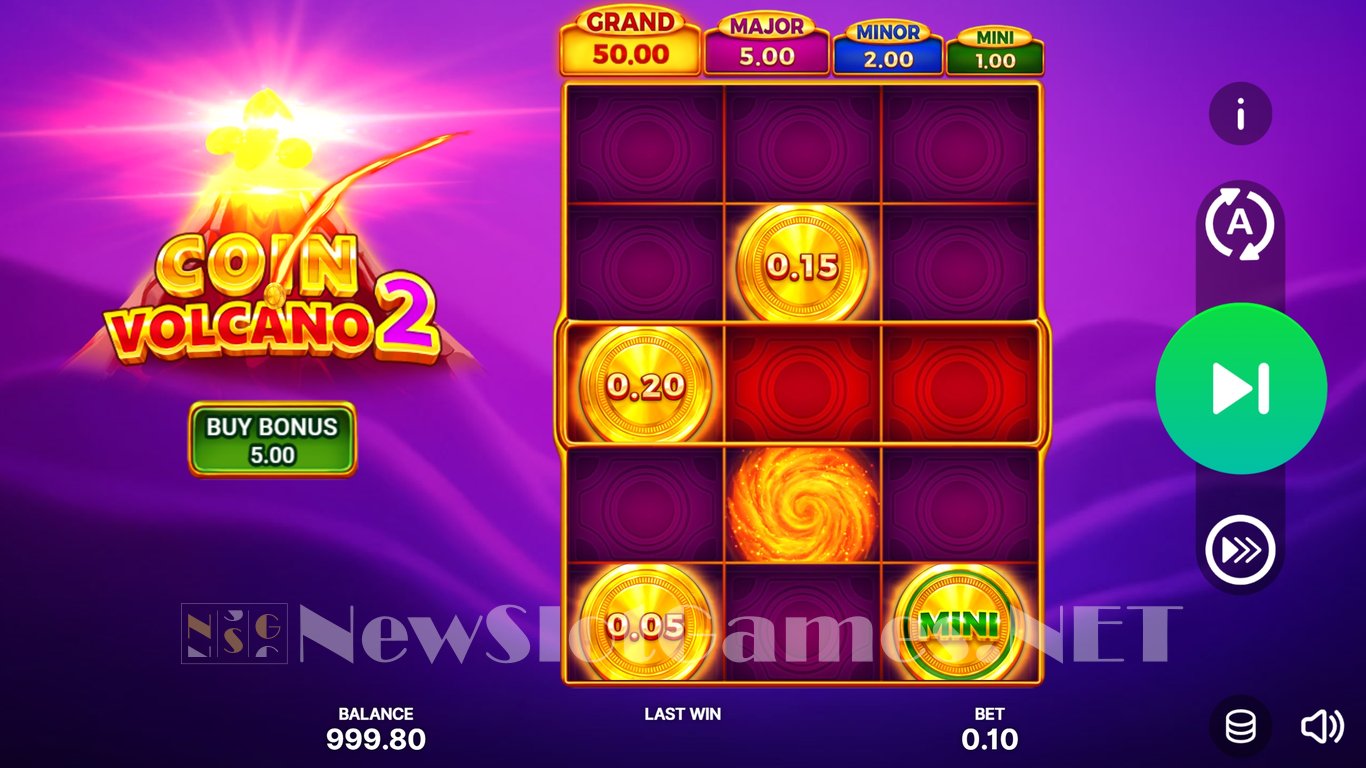 Coin Volcano 2 Hold and Win Slot Demo Image