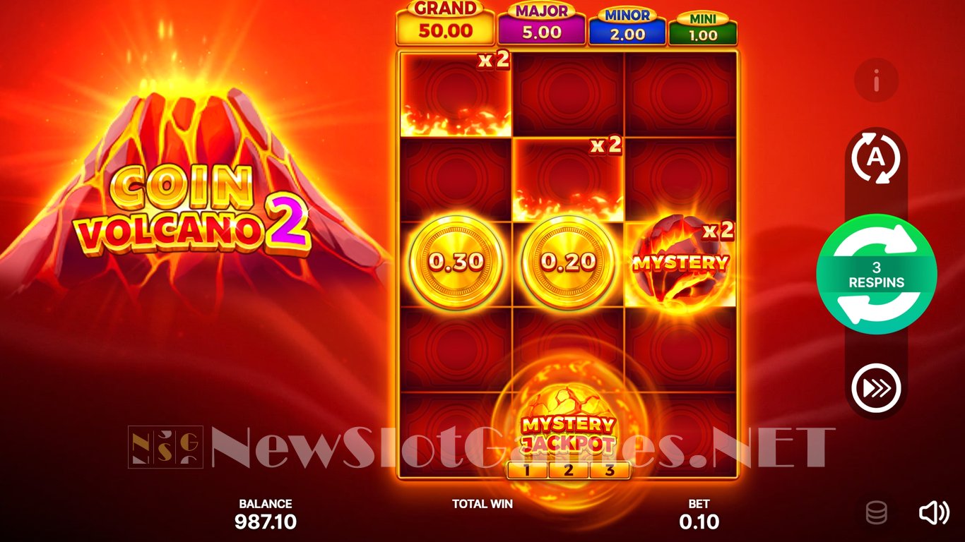 Coin Volcano 2 Hold and Win Slot Slot Image in Demo - pic. 8