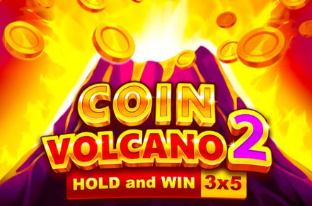 Coin Volcano 2 Hold and Win Slot Logo