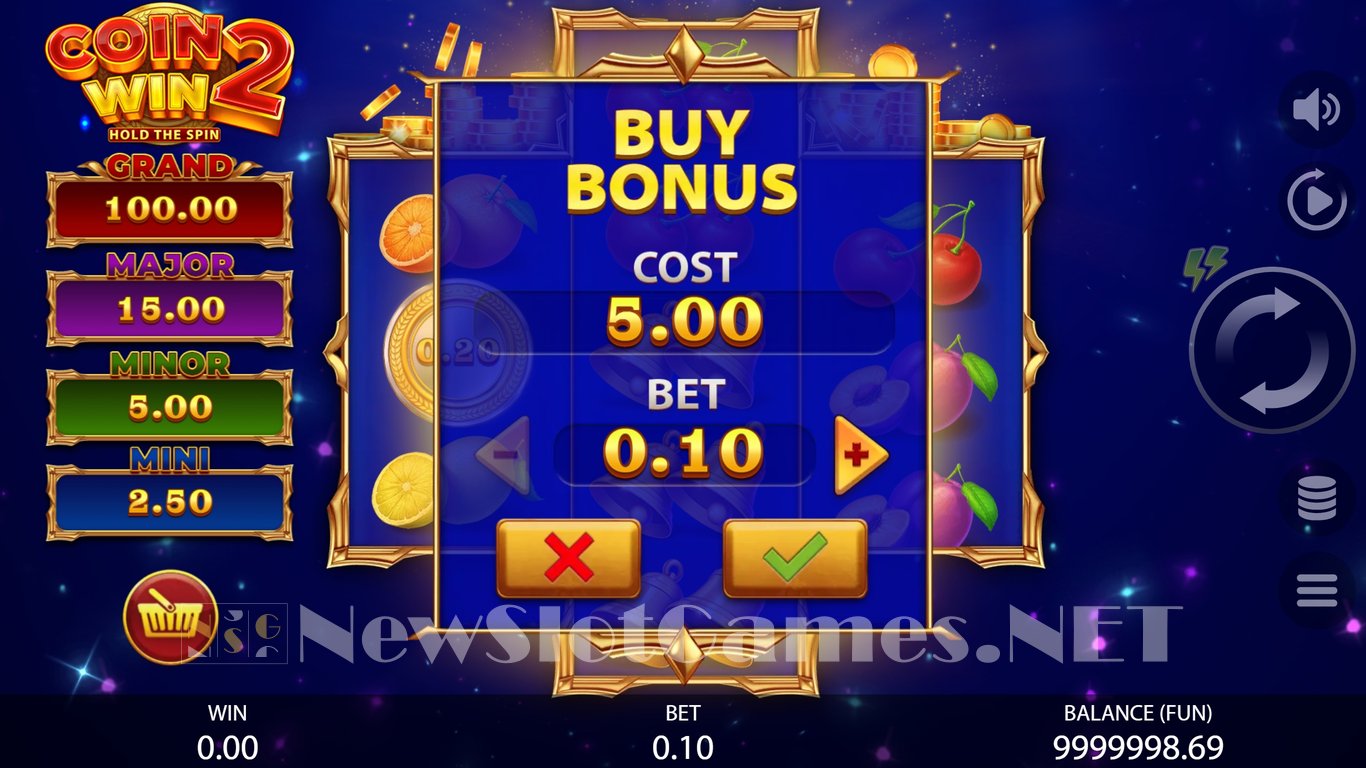 Coin Win 2 Hold the Spin Slot Slot Image in Demo - pic. 5