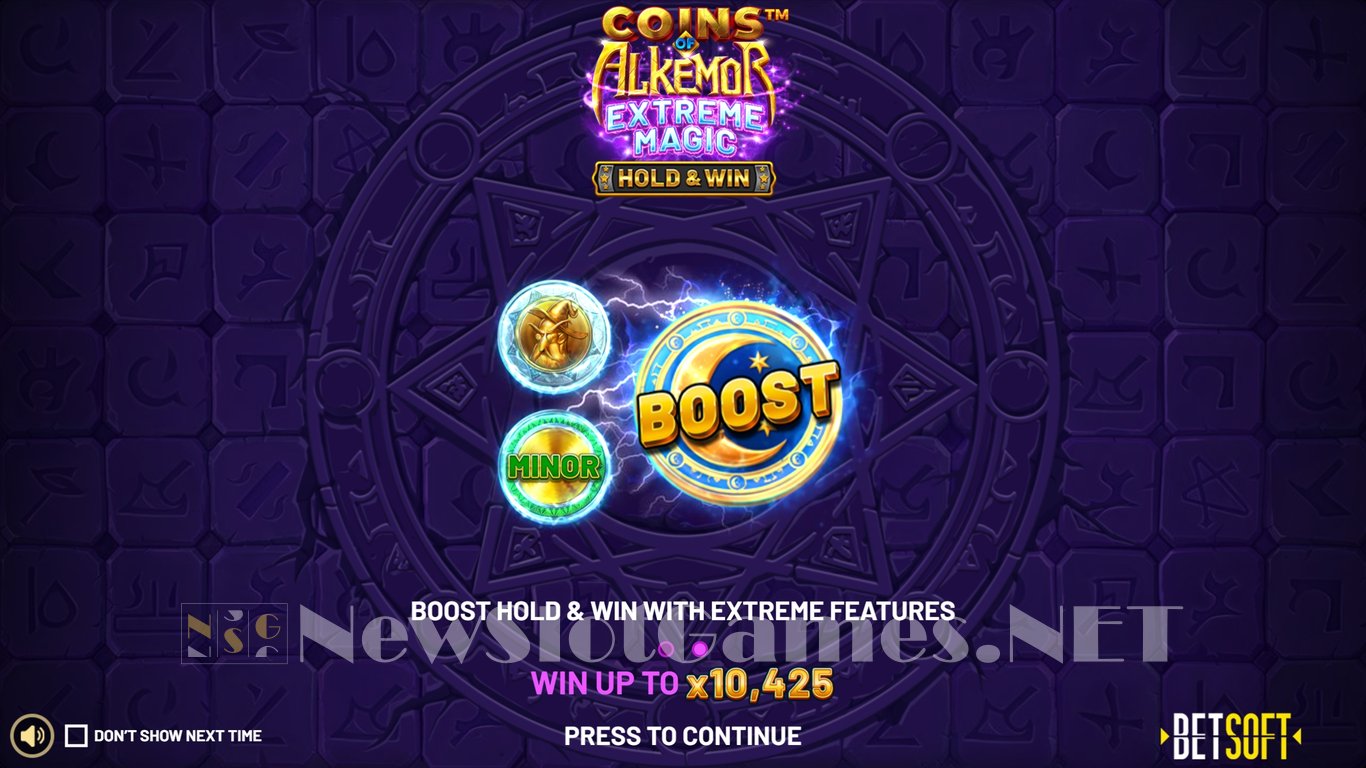 Coins of Alkemor Extreme Magic Slot Demo Image