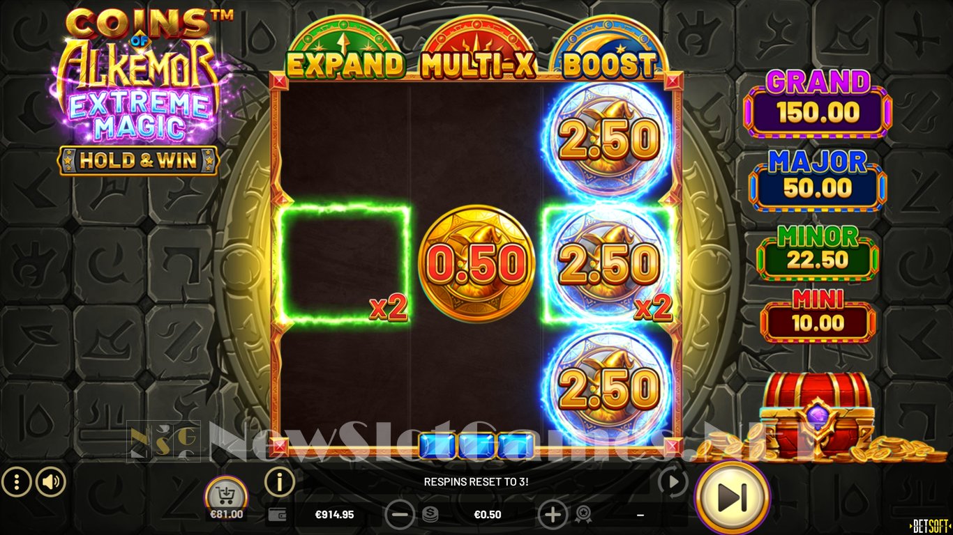 Coins of Alkemor Extreme Magic Slot Slot Image in Demo - pic. 11
